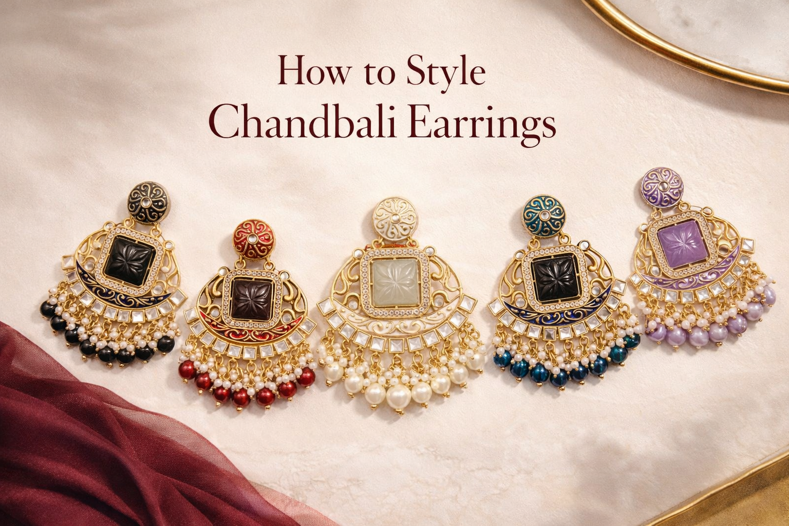 How to Style Chandbali Earrings: The Ultimate Guide for Every Occasion