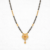 Radiant Sunburst Ruby Mangalsutra Necklace