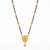 Elegant Ruby Arc Mangalsutra Necklace