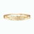 Elegant Crystal Floral Gold Plated Bracelet for Women
