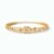 Elegant Crystal Circle Link Gold Plated Bracelet for Women