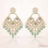 Elegant crystal chandelier earrings for women